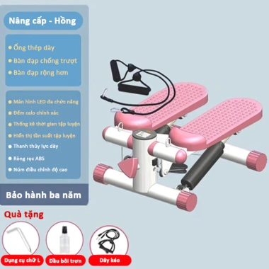 Máy tập bước đa năng V Mini Stepper yên tĩnh – tặng dây kéo, giảm giá 540.000₫