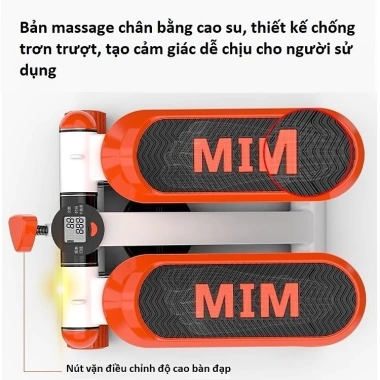 Máy Tập Đi Bộ Mini M181 – Giảm Mỡ, Đốt Calo, Tập Gym Tại Nhà, Thiết Kế Leo Núi