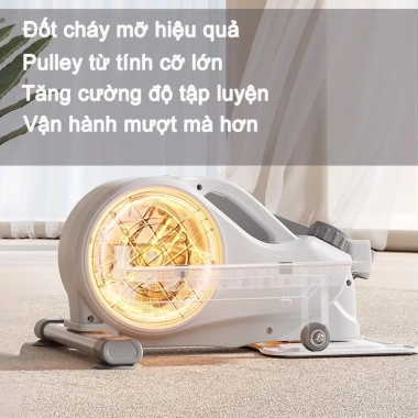 Máy tập elip MYHI Leo núi, đi bộ tại nhà, màn hình HD, đốt mỡ nhanh, không tiếng ồn, giá 1.75tr