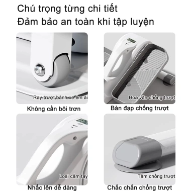 Máy tập elip MYHI Leo núi, đi bộ tại nhà, màn hình HD, đốt mỡ nhanh, không tiếng ồn, giá 1.75tr