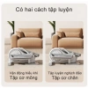 Máy tập elip MYHI Leo núi, đi bộ tại nhà, màn hình HD, đốt mỡ nhanh, không tiếng ồn, giá 1.75tr 6