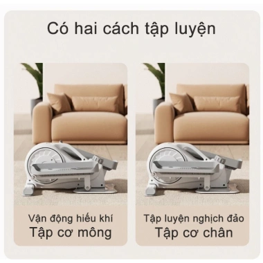 Máy tập elip MYHI Leo núi, đi bộ tại nhà, màn hình HD, đốt mỡ nhanh, không tiếng ồn, giá 1.75tr