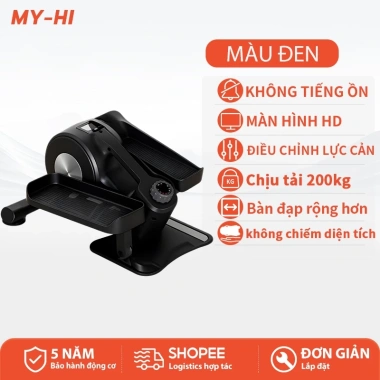 Máy tập elip MYHI Leo núi, đi bộ tại nhà, màn hình HD, đốt mỡ nhanh, không tiếng ồn, giá 1.75tr
