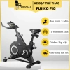 Máy tập FUJIKO F10 - Xe đạp tại nhà, đồng hồ nhịp tim, kháng lực từ tính, giá 23,7 triệu