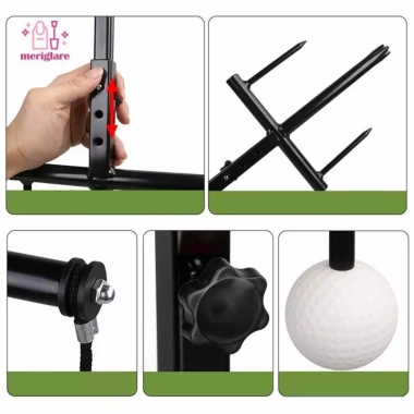 Máy Tập Golf Swing Điều Chỉnh Chiều Cao, Hỗ Trợ Người Mới và Người Lớn Tại Nhà - 397.440đ 4