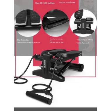 Máy Tập Gym Mini Chạy Bộ Stepper Giảm Mỡ Tập Thể Hình, Đi Bộ Leo Núi Giá 1.179.000 VND 4