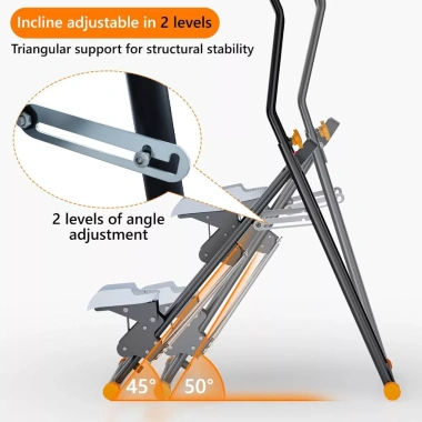 Máy tập leo cầu thang đa năng – leo dốc-núi, đạp bước, chạy bộ, giá 1.09 triệu