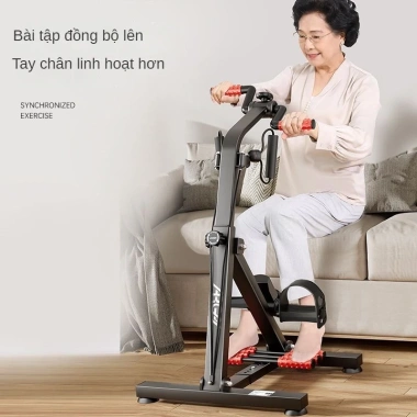 Máy tập thể dục ARGAL phục hồi chức năng xe đạp tập chân tại nhà cho người già