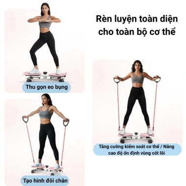Máy tập thể dục mini M234 – Máy đi bộ không ồn, giảm mỡ, thon gọn cơ thể