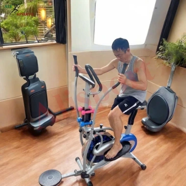 Máy tập thể dục Osaky tại nhà - Xe đạp tập gym toàn thân, cử động toàn vòng, giá chỉ 3.859.000₫ giảm từ 4.630.800₫
