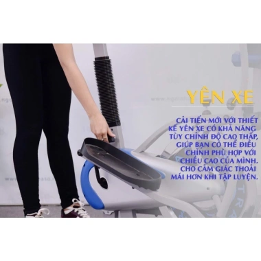 Máy tập thể dục Osaky tại nhà - Xe đạp tập gym toàn thân, cử động toàn vòng, giá chỉ 3.859.000₫ giảm từ 4.630.800₫