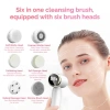 Máy tẩy tế bào chết da mặt ZSDN Sonic 6 trong 1, xoay 360 độ, điện nén nóng, tẩy mụn đầu đen - 609.840₫ 3