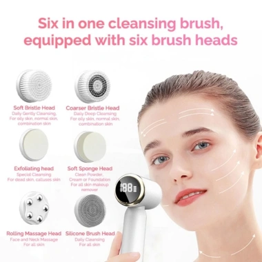 Máy tẩy tế bào chết da mặt ZSDN Sonic 6 trong 1, xoay 360 độ, điện nén nóng, tẩy mụn đầu đen - 609.840₫ 3 Máy tẩy tế bào chết da mặt ZSDN Sonic 6 trong 1, xoay 360 độ, điện nén nóng, tẩy mụn đầu đen - 609.840₫ 3