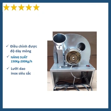 Máy thái hành, củ, tỏi, sả điện 220V kèm 3 lưỡi dự phòng - Giá ưu đãi 535.370₫