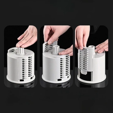 Máy Thái Lát Rau Củ Đa Năng 6 Lưỡi Dao - Cắt Bào Nhanh, Tiện Lợi, Giá 83k