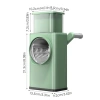 Máy thái lát rau củ đa năng 6 lưỡi dao - Mini cắt bào, tiện lợi, giá chỉ 94.000₫ 7