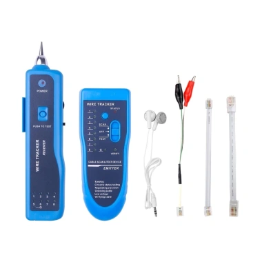 Máy thăm dò CAT6A t6 – Dò dây RJ11, Ethernet, LAN, Kiểm tra cáp mạng, giá 636k