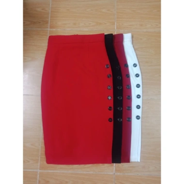 May theo số đo CV76 - Chân váy ôm bút chì phối nút hông, giá chỉ 161.500₫