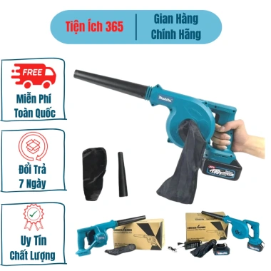 Máy thổi bụi cầm tay 2 trong 1 - Thổi hút ô tô, gia đình, nhà xưởng, giá chỉ 189.900đ