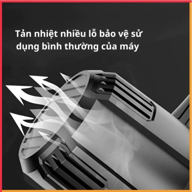 Máy thổi bụi cầm tay 2 trong 1 - Thổi hút ô tô, gia đình, nhà xưởng, giá chỉ 189.900đ