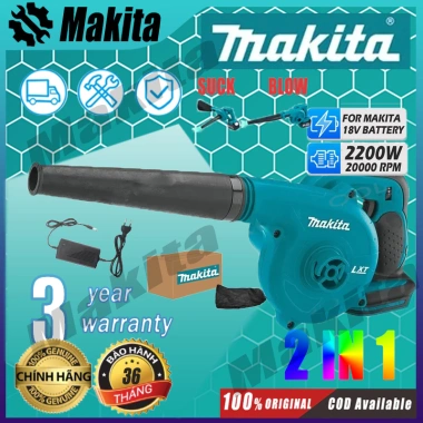 Máy thổi bụi cầm tay Makita 680W pin 10cell - Công suất mạnh, giá chỉ 595.000₫ 8