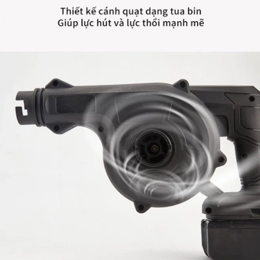 Máy thổi bụi cầm tay pin 6.000W mini công suất lớn 2 chiều siêu sạch giá 169k 3 Máy thổi bụi cầm tay pin 6.000W mini công suất lớn 2 chiều siêu sạch giá 169k 3