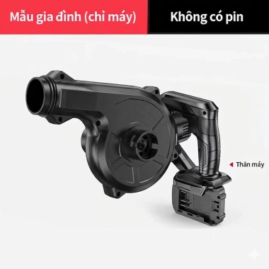 Máy thổi bụi cầm tay pin 6.000W mini công suất lớn 2 chiều siêu sạch giá 169k