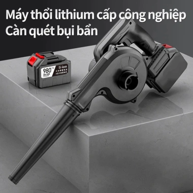 Máy thổi bụi cầm tay pin 6.000W mini công suất lớn 2 chiều siêu sạch - Hiệu suất cao, giá tốt 2