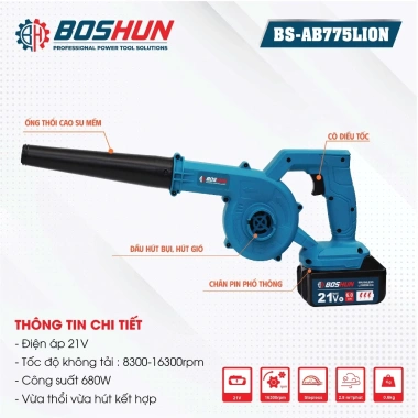 Máy thổi bụi Makita 199V đa năng 2 trong 1 - Công suất 680W, giá chỉ 250.000₫ 2