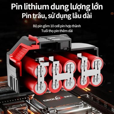 Máy thổi gió 1.050W 28.000RPM, động cơ không chổi than, pin 21V/48V - Giá 139.000₫ 6
