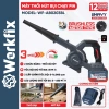 Máy thổi hút bụi pin WORKFIX WF-AB203BL - 3 cấp tốc, màn LED, 2 chức năng, chỉ 634,000₫