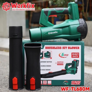 Máy thổi lá WORKFIX WF-TL680ML 6 cấp chỉnh tốc 18.000v/p chân pin phổ thông giá 664k giảm giá 7 Máy thổi lá WORKFIX WF-TL680ML 6 cấp chỉnh tốc 18.000v/p chân pin phổ thông giá 664k giảm giá 7