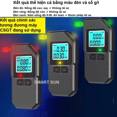 Máy thổi nồng độ cồn đạt chuẩn cao cấp, chính xác siêu nhạy, bảo hành 12 tháng - 750.000₫ 2