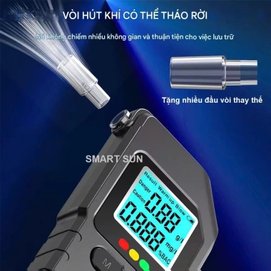 Máy thổi nồng độ cồn đạt chuẩn cao cấp, chính xác siêu nhạy, bảo hành 12 tháng - 750.000₫ 4