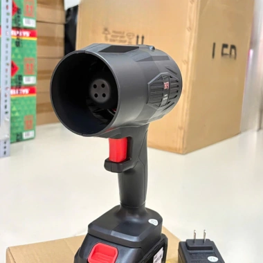 Máy thổi phản lực BFJ siêu mạnh - Thổi bụi, lá, rác, cơ đồng, pin 10cell, 269k