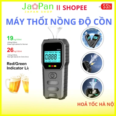 Máy thổi và đo nồng độ cồn ROHS 90% chính hãng, bảo hành 12 tháng, chỉ 690.000₫
