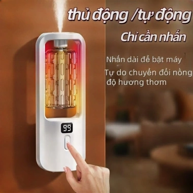 Máy thơm tinh dầu đa chức năng, tạo ẩm ion, giữ hương lâu dài, giá chỉ 68.000 VND