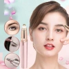 Máy tỉa lông mày đa năng sạc điện, bút kẻ 360 cạo tạo kiểu, giảm giá 69.000đ