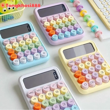 Máy Tính 12 Chữ Số Cỡ Lớn Màu Sắc Xinh Xắn Phong Cách Hàn Quốc Ưu Đãi 62,495₫ 2