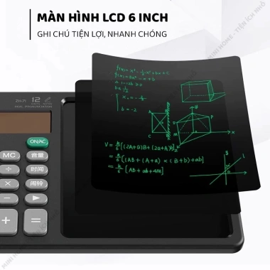 Máy tính 12 số tích hợp bảng ghi chú – tiện lợi, đa năng, tiết kiệm giấy, giá 249.000₫ 4