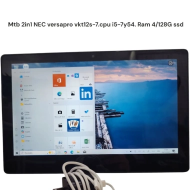 Máy tính bảng 2 in 1 NEC Versapro VKT12S-7 i5-7Y54 4GB/128GB SSD kèm bút, giá 1.15 triệu
