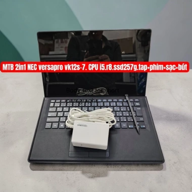 Máy tính bảng 2 in 1 NEC Versapro VKT12S-7 i5-7Y54 4GB/128GB SSD kèm bút, giá 1.15 triệu