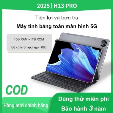 Máy tính bảng 2 trong 1 2.026 10.3 inch 16GB RAM 1TB 5G 2 SIM pin siêu bền HD 13MP+18MP - Giá 1.68 triệu 9