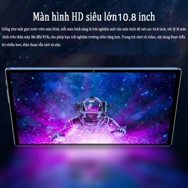 Máy tính bảng Android 15 V62 10.8 inch HD 48MP 3 camera 15.000mAh – Xem phim lớn, Giá chỉ 1.8 triệu 4