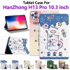 Máy tính bảng HanZhong H13 10.3 inch Mèo Dễ Thương chống mồ hôi trơn trượt