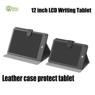 Máy tính bảng LCD 10 inch, vỏ PU bảo vệ, tấm vẽ xóa được - Quà tặng trẻ em, văn phòng, 165.000₫ 10