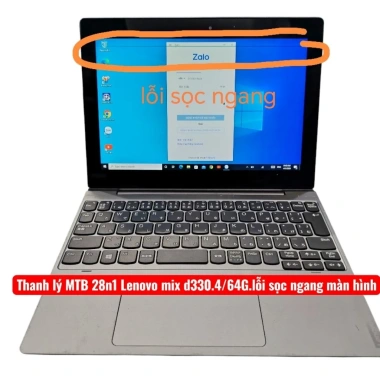 Máy tính bảng Lenovo D330 xoay 360, 4GB RAM, 95% mới, kèm sạc - 2.950.000₫ 5 Máy tính bảng Lenovo D330 xoay 360, 4GB RAM, 95% mới, kèm sạc - 2.950.000₫ 5