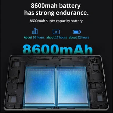 Máy tính bảng Samsung X8 8GB+256GB HD Android 10 MT6.735 pin 8.600mAh Giá chỉ 1.965.599₫ 7