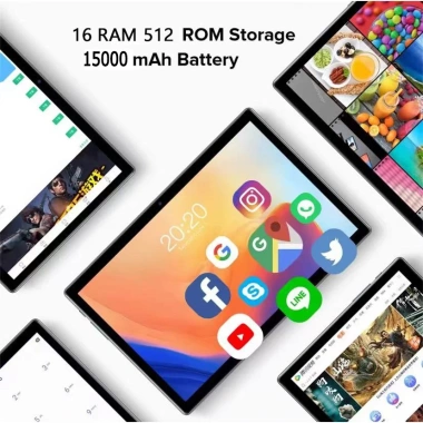 Máy tính bảng V62 Android 13 10.8 inch HD, 48MP Triple Camera, 15.000mAh - Xem phim, nghe nhạc, chơi game, chỉ 1.8 triệu