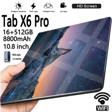 Máy tính bảng X6 Pro 10,8 inch 16GB+512GB 5G/WiFi Dual SIM 8.800mAh - Giá chỉ 1.58 triệu